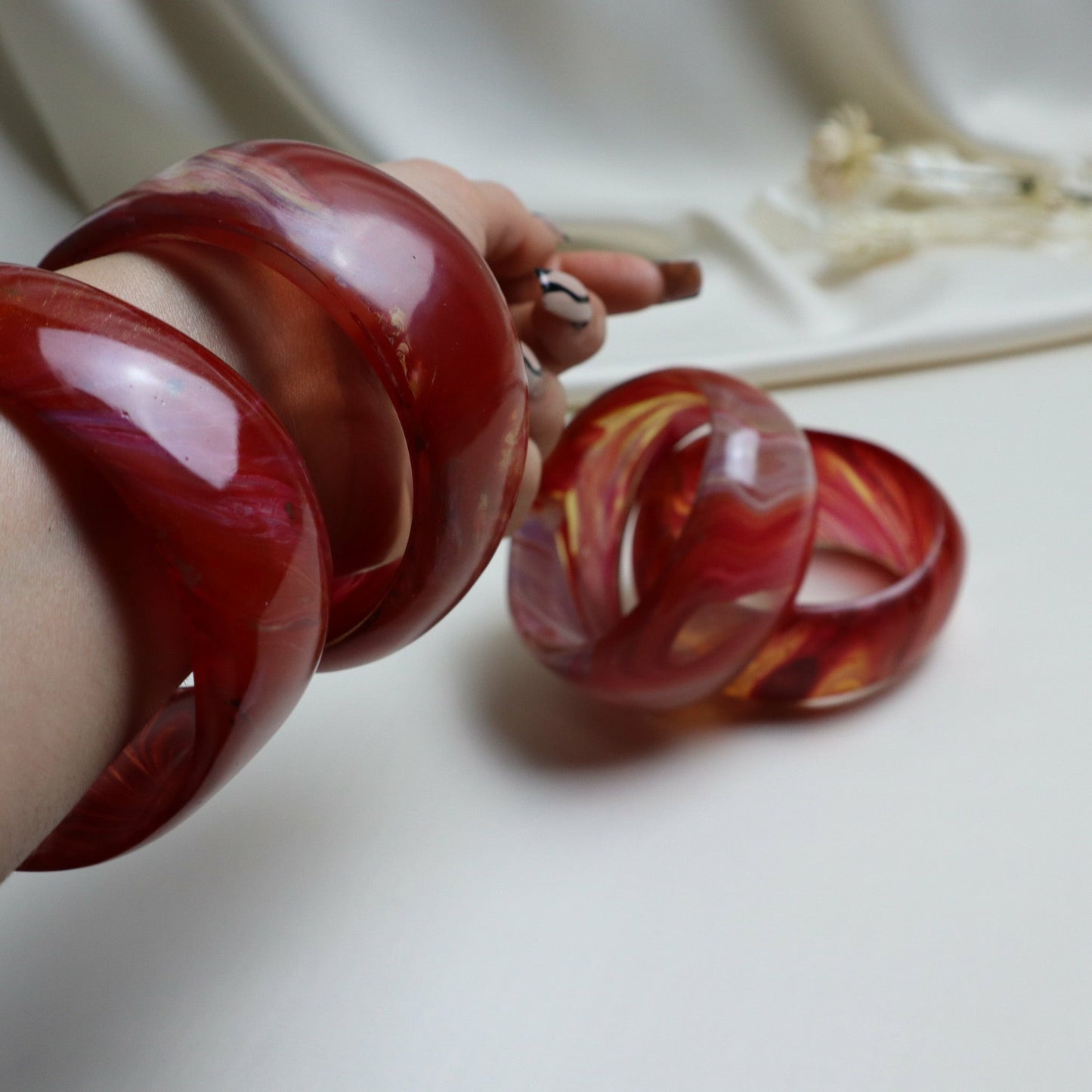 Bracelets Rubis