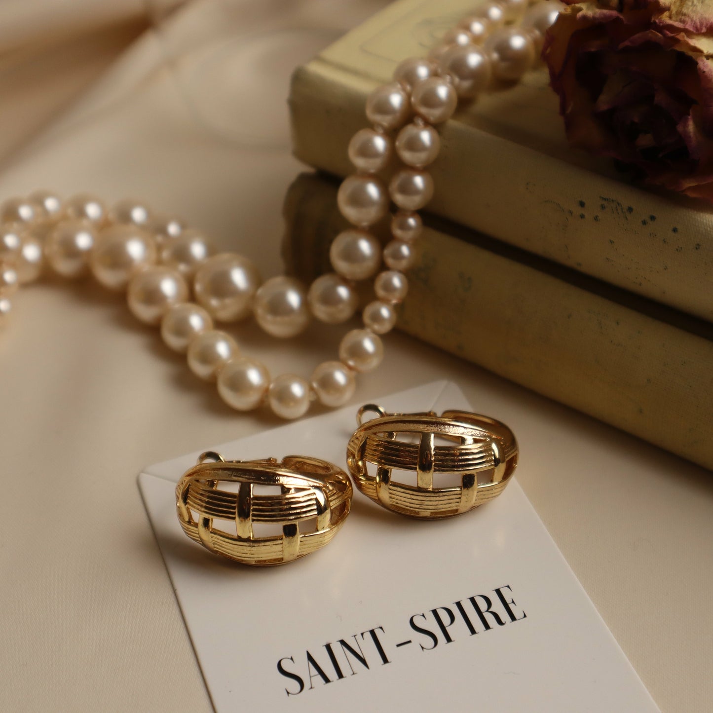 Iris earrings