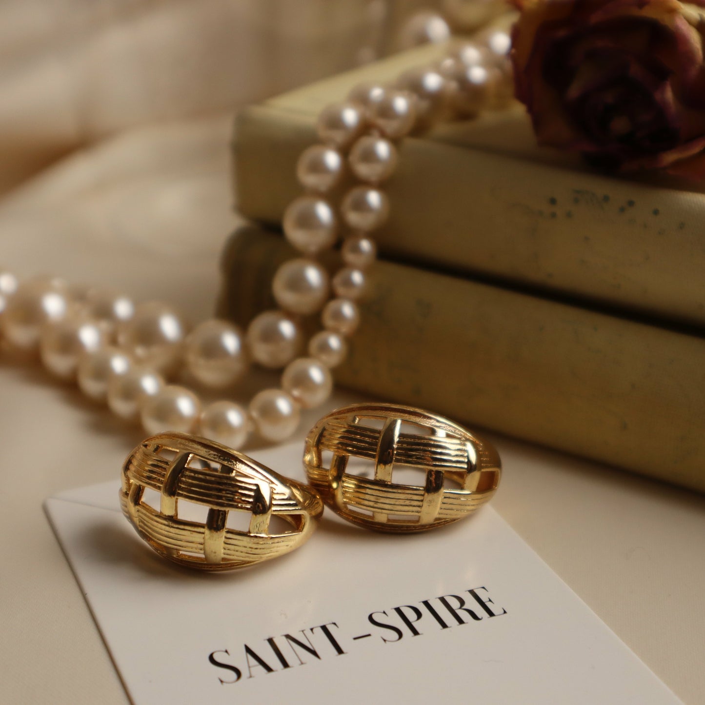 Iris earrings
