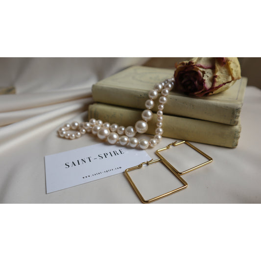 Boucles d'oreilles Square