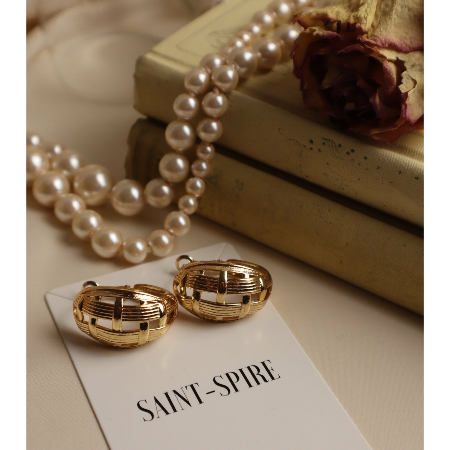 Iris earrings